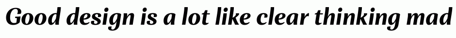 Orchidea Pro Bold Italic