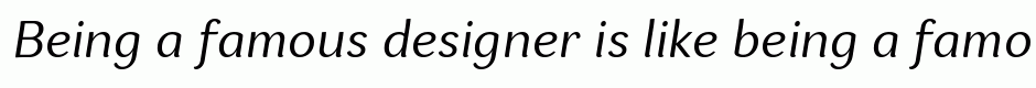 Espuma Pro Book Italic