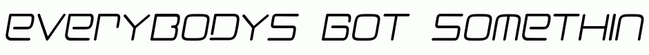 Aquari Bold Italic