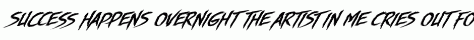 Story Brush Slanted
