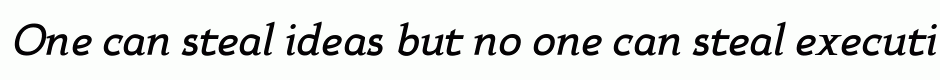 Xcetera bold italic