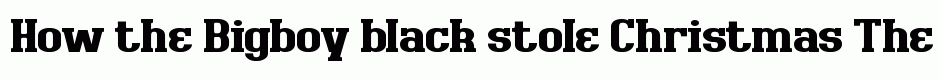 Bigboy black