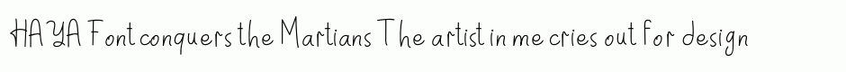 HAYA Font