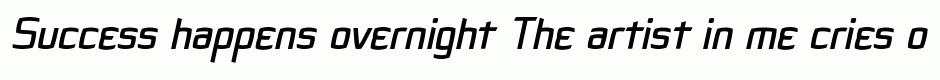 Quam bold italic