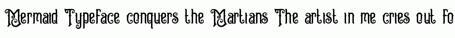 Mermaid Typeface
