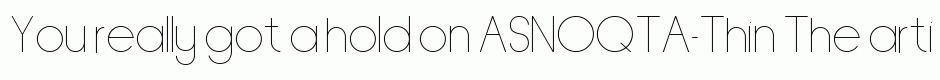 ASNOQTA-Thin