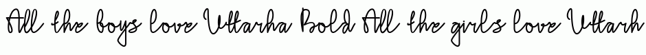 Uttarha Bold