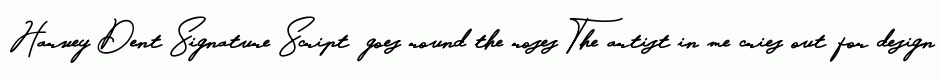 Harvey Dent Signature Script
