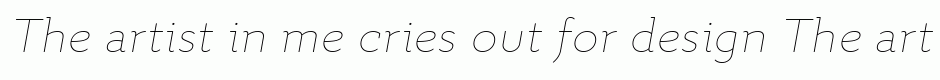Quiza Pro Thin Italic