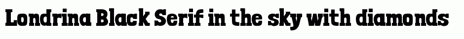 Londrina Black Serif