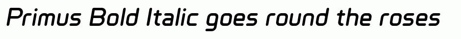 Primus Bold Italic