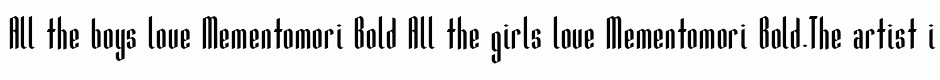 Mementomori Bold