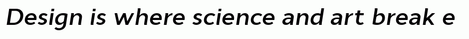 Cyntho Pro SemiBold Italic