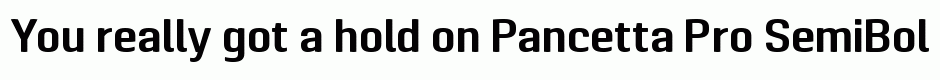 Pancetta Pro SemiBold