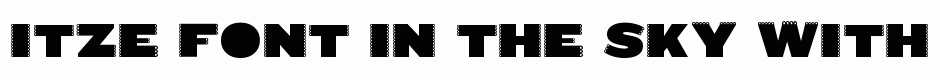 Itze Font