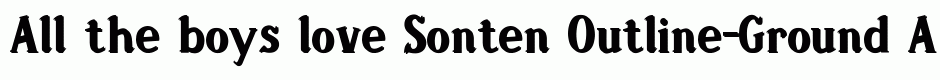 Sonten Outline-Ground