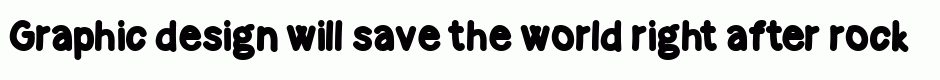 Cronic Sans Expanded Bold