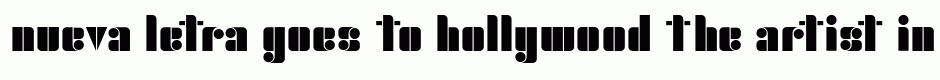 Nueva Letra