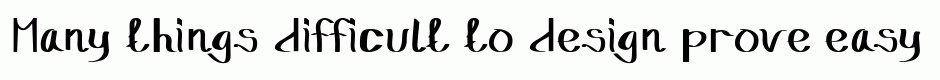 Torame Handwriting Regular