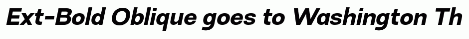 Ext-Bold Oblique