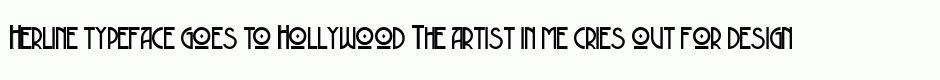 Herline typeface