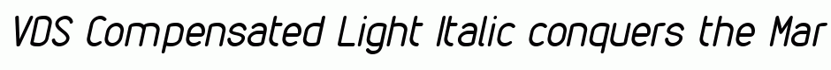 VDS Compensated Light Italic