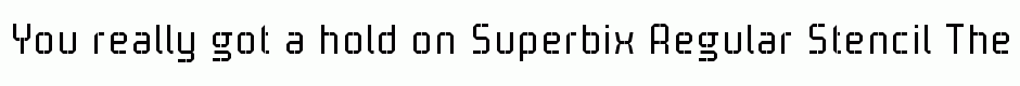 Superbix Regular Stencil