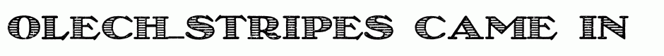 OLECH_STRIPES
