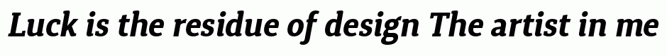 Synerga Pro Bold Italic