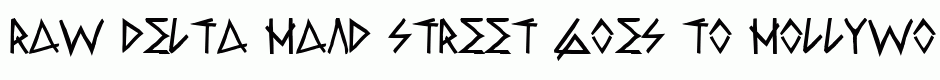 Raw Delta Hand Street