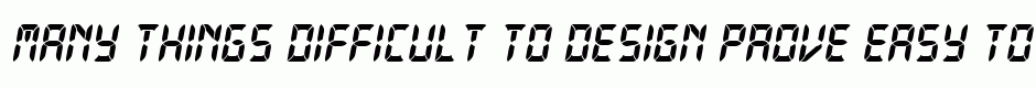 Stopwatch Italic