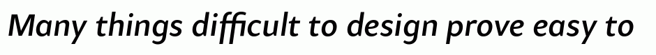 Samo Sans Pro Medium Italic