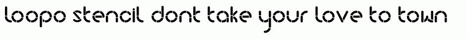loopo stencil