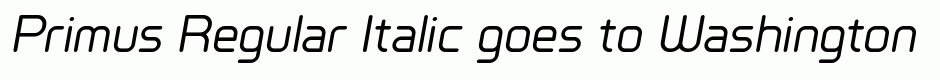 Primus Regular Italic