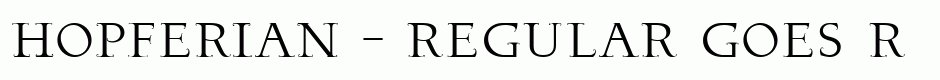 Hopferian - Regular