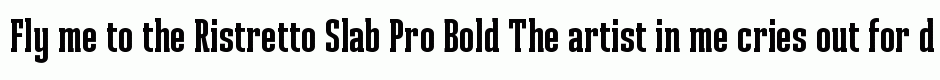Ristretto Slab Pro Bold