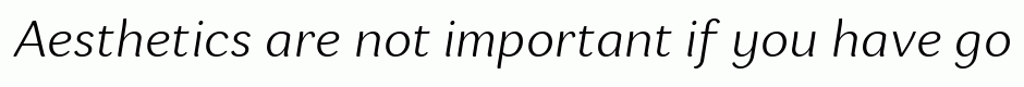Espuma Pro Light Italic