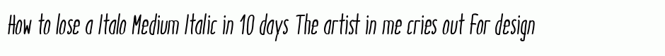 Italo Medium Italic