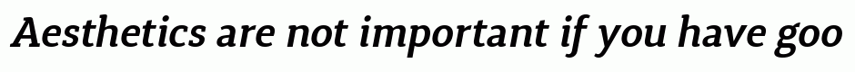 Synerga Pro SemiBold Italic