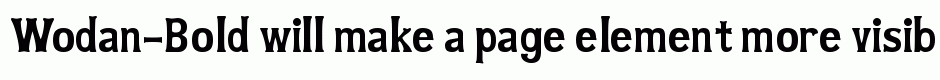 Wodan-Bold