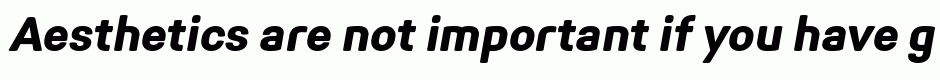 Midpoint Pro ExtraBold Oblique