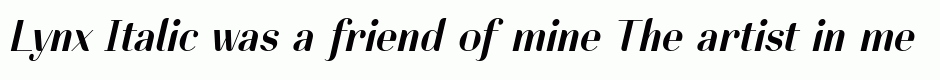 Lynx Italic