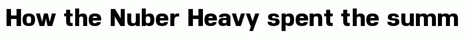 Nuber Heavy