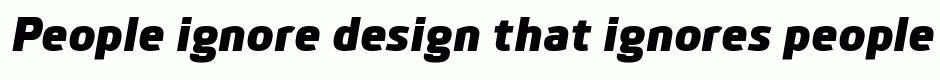 Bitner Heavy Italic