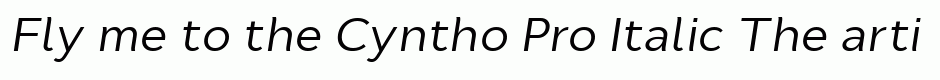 Cyntho Pro Italic