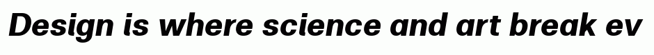 Clinica Pro Bold Italic