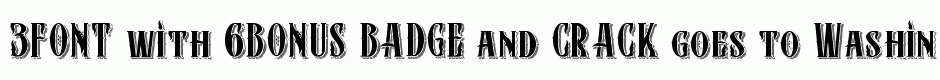 3FONT with 6BONUS BADGE and CRACK