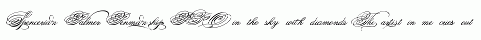 Spencerian Palmer Penmanship PRO