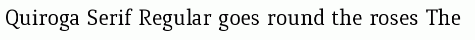 Quiroga Serif Regular