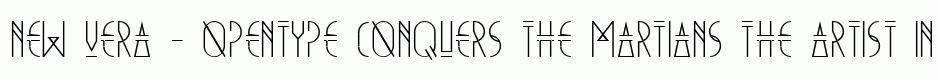 New Vera - OpenType